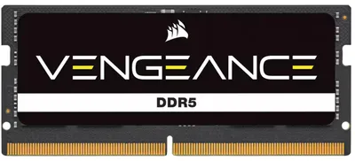 Produktbild von SO-DIMM 16 GB DDR5-5600 (schwarz, CMSX16GX5M1A5600C48, Vengeance)