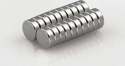 Produktbild von 5 x Oblique Unique Neodym Magnet Extrem N50 ø 6 x 2 mm
