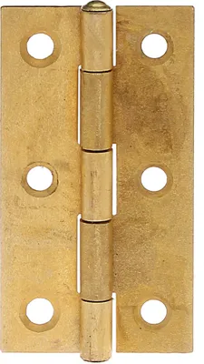 Image de Alberts 850340 Charnière, carrée, laiton, 64 x 64 mm, lot de 20