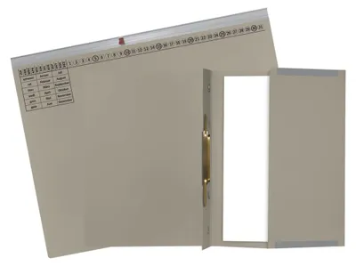 Immagine prodotto di Exacompta 370110B 25er Hängehefter Exaflex Karton grau