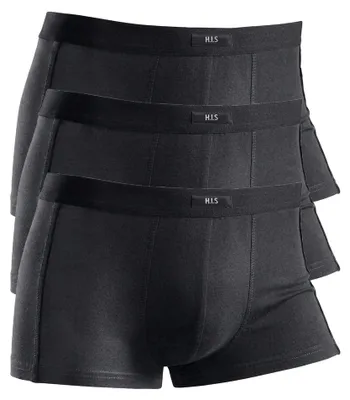 Produktbild von H.I.S. Boxer Boxershorts für Herren 3 -teilig schwarz Größe 4, KI-generiertes Bild