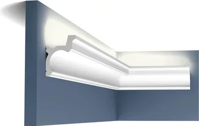 Zdjęcie produktu dla Orac Decor C328 Listwa gzymsowa do zabudowy karniszy Listwa sufitowa Listwa do oświetlenia pośredniego Listwa dekoracyjna Sztukateria 2 m