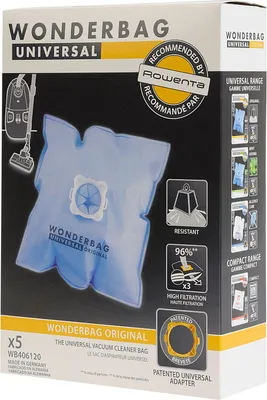 Produktbild von Wonderbag Universal WB406120, Blau, Rowenta Silent Force, 5 Stück(e)