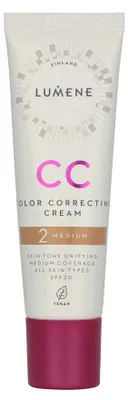 Produktbild von LUMENE CC Creme Puder MEDIUM, 30 ml