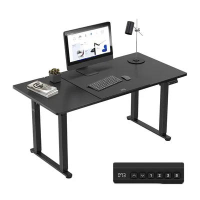 Produktbild von MARK ADLER Leader 9.3 Black – Ergonomischer höhenverstellbarer Schreibtisch