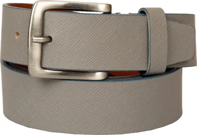 Image de Ceinture pour homme en cuir et polyuréthane GUESS, référence BM5010 LEA35, largeur 3,2 cm, taille M (95), 50 % polyuréthane, 50 % cuir de vachette refendu