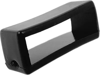 Produktbild von PVC-Schlaufe schwarz für Uhrenarmbänder aus Kunststoff 28725, Anstoß:24 mm