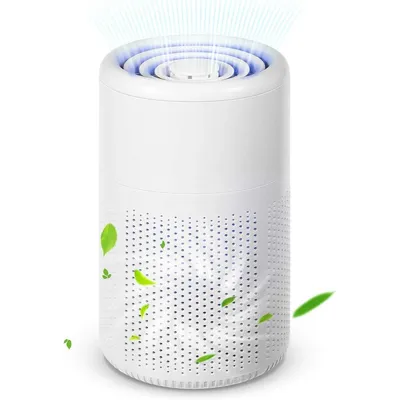 Produktbild von Mini Luftreiniger mit HEPA & Aktivkohlefilter, USB 5W, leise, für Schlafzimmer 11–20㎡, mit Duftfunktion & Ionisierung