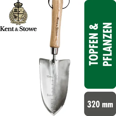 Produktbild von Kent & Stowe Multifunktionshandschaufel aus Eschenholz und Edelstahl gefertigt, 734909