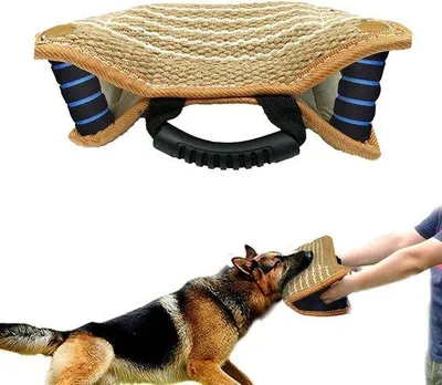 Produktbild von Famanu Bisschutzarm für Hundetraining - Gelb