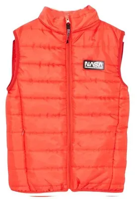 Produktbild von Nasa Herren Parka ohne Ärmel, rot, S