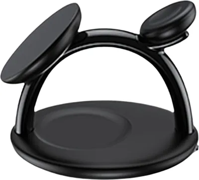 Obrázok produktu pre Choetech 3-V-1 Indukčná Nabíjacia Stanica Pre Iphone 12/13/14, Airpods Pro, Apple Watch Čierne (T587-F)