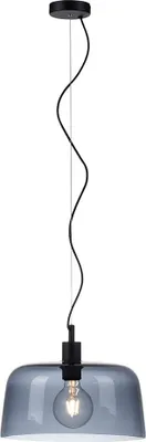 Produktbild von Hängeleuchte, Glas rauch, schwarz, Höhenverstellbar, H 150cm