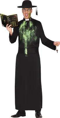 Produktbild von Besessener Priester Kostüm für Herren