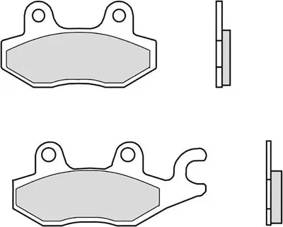 Produktbild von Brembo 07ya22sa Bremsbeläge Silber  Silber One Size