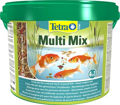 Immagine prodotto di Tetra Pond Multi Mix mangime per pesci in stick in scaglie secchio da 10 litri