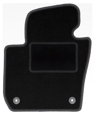 Produktbild von Fussmatte – Passend für Skoda Superb II Long Limousine, Kombi 2008-2015 – Velours – Autozubehör – 1-teilig – schwarz