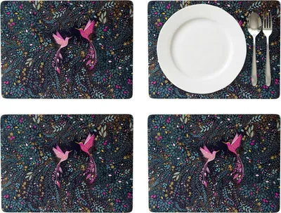 Productafbeelding van Paradise 40 x 30 centimeter placemats set van 4