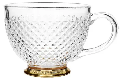 Produktbild von Teetasse Kaffeetasse Kaffeebecher Becher Glasbecher Trinkbecher 0,36 l HOMLA