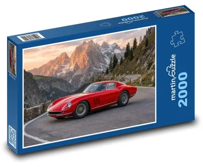Obrázek produktu pro Puzzle 2000 Sportovní vůz v horách - martinpuzzle