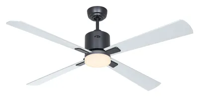 Obrázek produktu pro Stropní ventilátor ECO NEO III 132, barva bazaltově šedá – wenge/stříbrná, s WiFi a osvětlením
