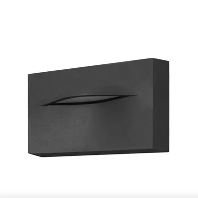 Image de Applique extérieure LEDS C4 Hide - Gris