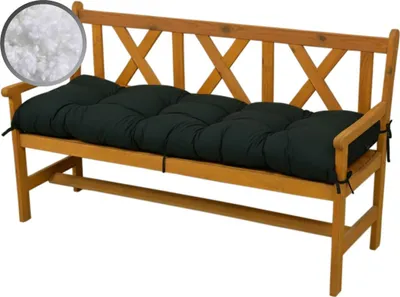 Produktbild von AMPO Bankauflage Bankkissen Sitzkissen Polser für Gartenbank Hollywoodschaukel 160 cm