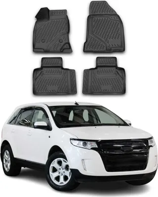 Produktbild von 2007-2014 Ford Edge Fußmatten TPE Schwarz 4 tlg