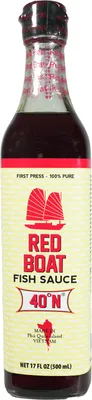 Produktbild von Red Boat Fisch Sauce Nuoc Mam Nhi 40°N 500ml