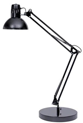 Obrázok produktu pre Alba ARCHI N, Čierna, Oceľ, Domácnosť/kancelária, Kancelária, Štúdium, CE, 1 žiaroviek, Fluorescenčný, LED