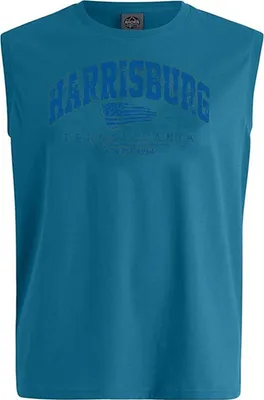 Produktbild von Übergrößen Tanktop Harrisburg Blau AHORN SPORTSWEAR Water Blue 8XL
