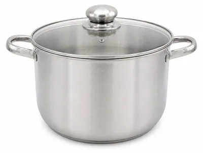 Zdjęcie produktu dla Garnek do gotowania - BAUMALU - Stal nierdzewna - Średnica 36 cm - Pojemność 32 litry - Pokrywka ze stali nierdzewnej