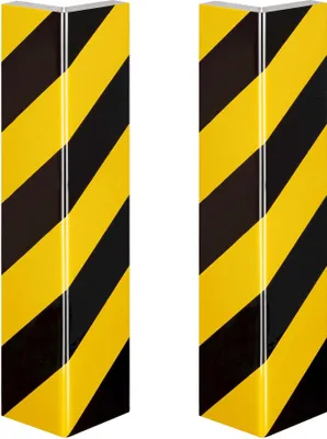 Zdjęcie produktu dla Wiltec Osłona ścienna do garażu 400 x 75 x 20 mm 2 sztuki, samoprzylepna osłona krawędzi drzwi do samochodu, wykonana z wytrzymałego materiału EVA, pomoc przy parkowaniu w garażu