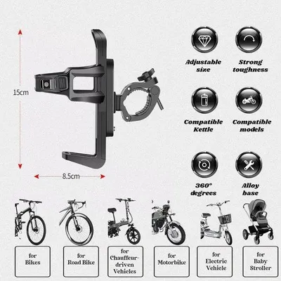 Image de Support arrière pour bidons de vélo, compatible avec tous les modèles de vélo