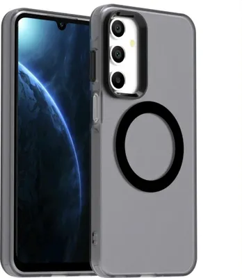 Obrázek produktu pro Pouzdro MagSafe pro Samsung Galaxy A16 - Zadní kryt Phonesta HardFrost Poloprůhledné - Matné černé