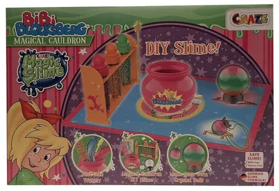 Zdjęcie produktu dla CRAZE 25123 – Bibi Blocksberg – Magic Slime – Zestaw do samodzielnego wykonania śluzu