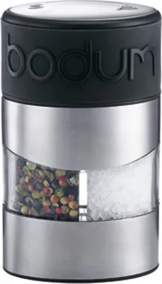Produktbild von Bodum "Bodum TWIN Salz- und Pfeffermühle Gewürzmühle 12 cm schwarz"
