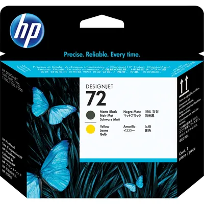 Obrázok produktu pre C9384A HP 72 DNJ Druckkopf mbk-yel 130ml