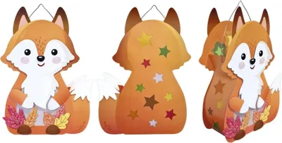 Produktbild von URSUS Laternen-Bastelset Fuchs