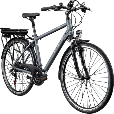 Produktbild von Zündapp Z802 E Bike 28 Zoll Trekkingrad grau/grün