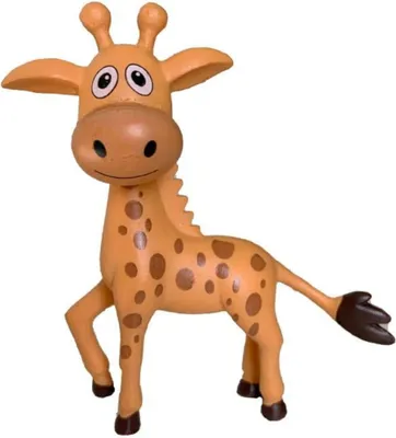 Produktbild von Habarri | Miniaturfigur - Figur für Miniaturhaus - Giraffe - Spielfigur für Kinder ab 3 Jahren