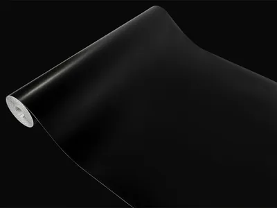 Produktbild von Klebefolie Möbel 45x25 cm - Schwarz Satin - Möbelfolie selbstklebend einfarbig - Folie für Möbel zur Renovierung von Türen, Schränken und Regalen - Möbelfolie dekorativ und pflegeleicht