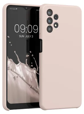 Produktbild von kwmobile Handyhülle für Samsung Galaxy A32 5G Hülle - Case Silikon - Kabelloses Laden - Schutzhülle Cover in Coconut Swirl