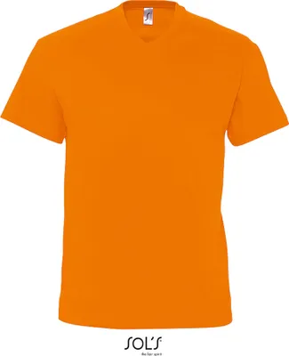 Produktbild von SOLs 11150 | V-Neck Herren Kurzarm T-Shirt Victory - Farbe: Orange - Größe: XXL