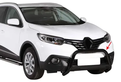 Zdjęcie produktu dla Listwa ochronna przedniego zderzaka do Renault Kadjar 2015-2018 ø63mm stalowa czarna