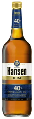 Produktbild von Hansen Rum blau 40% 1000ml