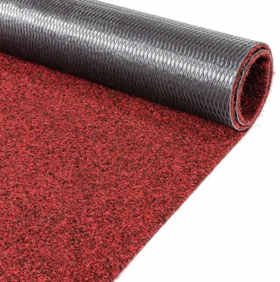 Produktbild von Teppichläufer POET Läufer Sauberlaufmatte Fußmatte Flurläufer 100x450cm Meliert Rot