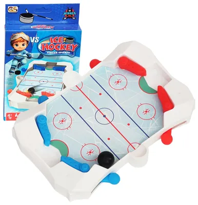 Produktbild von Dromader Mini Hockey Fliper Spiel für 2 Spieler
