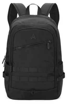 Zdjęcie produktu dla Plecak Aoking Czarny Uni na Zamek Poliester Casual Black B UNICA 31x18x47 cm