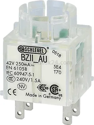 Productafbeelding van Georg Schlegel, aanraaksensor, 2S sensor, platte stekker, 2,8 mm x 0,8 mm - 1 stuk